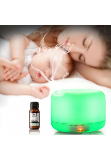 HUMIDIFICATEUR ET DIFFUSEUR D'HUILES ESSENTIELLE LIFE OF LEISURE 300 ML.